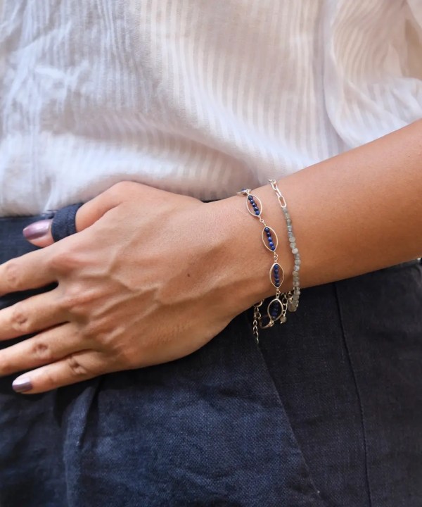 Lapis Orbit Bracelet - Image 2